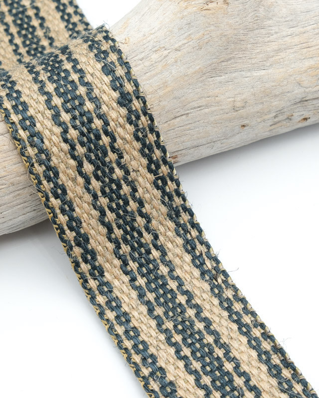 Sangle Jute 40MM bleu